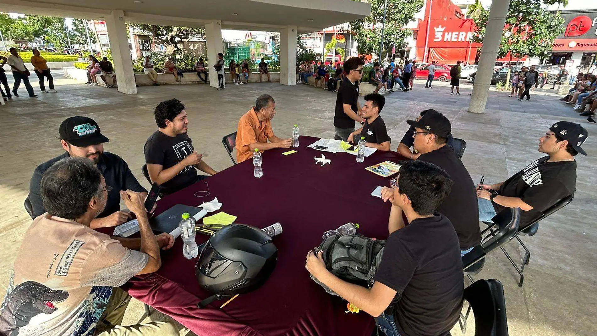 Origami parque de Tapachula